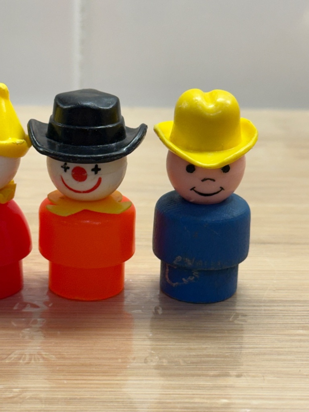 Fisher-Price Little People circus clowns, set of four vintage - Picture 2 of 4